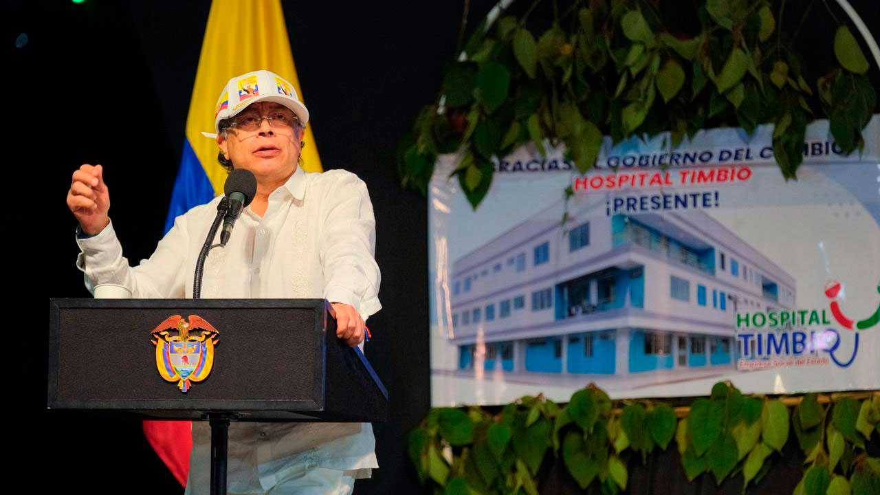 Presidente Gustavo Petro. 